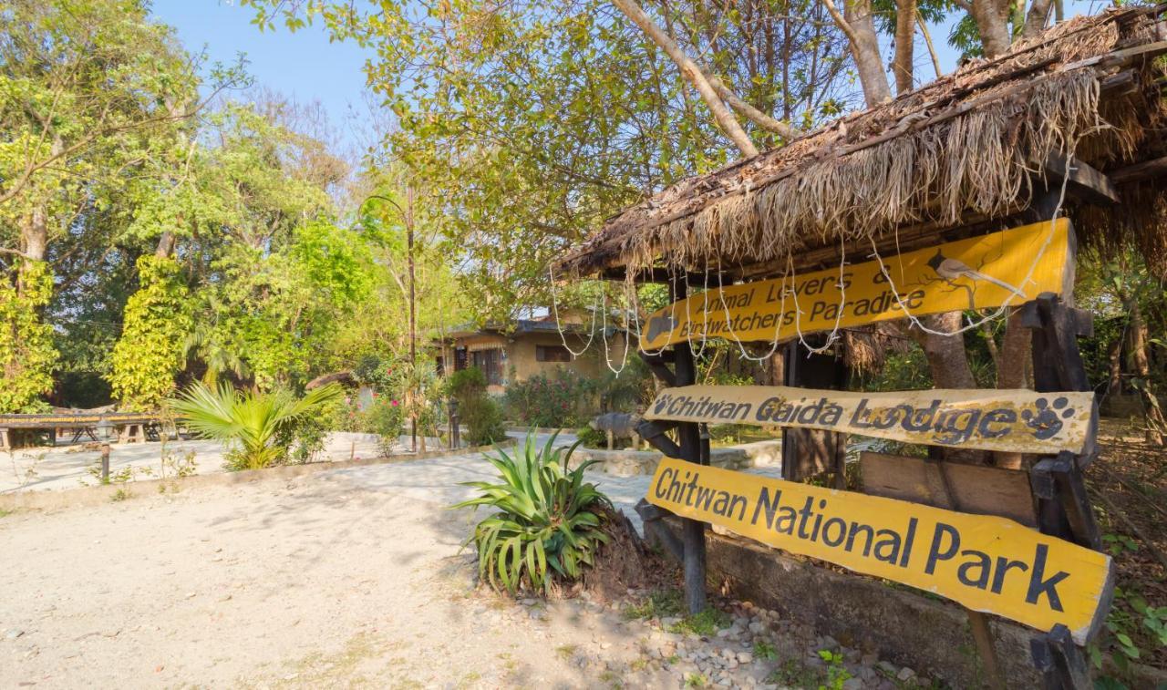 Chitwan Gaida Lodge - Animal Lovers & Birdwatchers Paradise Sauraha Exterior photo